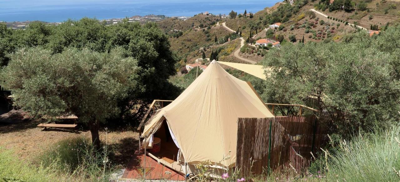 Campo Agave Luxury Tents Sayalonga 外观 照片